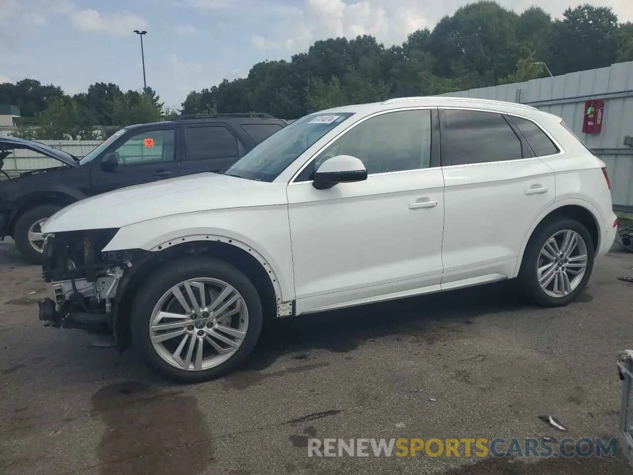 1 Photograph of a damaged car WA1CNAFY2K2043922 AUDI Q5 2019