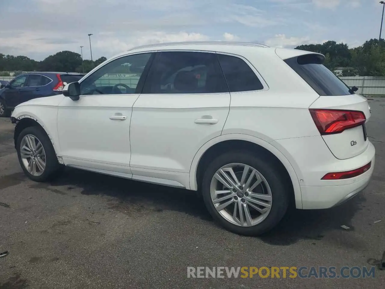 2 Photograph of a damaged car WA1CNAFY2K2043922 AUDI Q5 2019