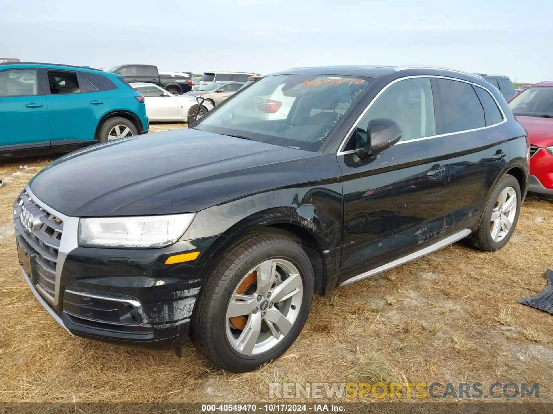 2 Photograph of a damaged car WA1CNAFY2K2072045 AUDI Q5 2019