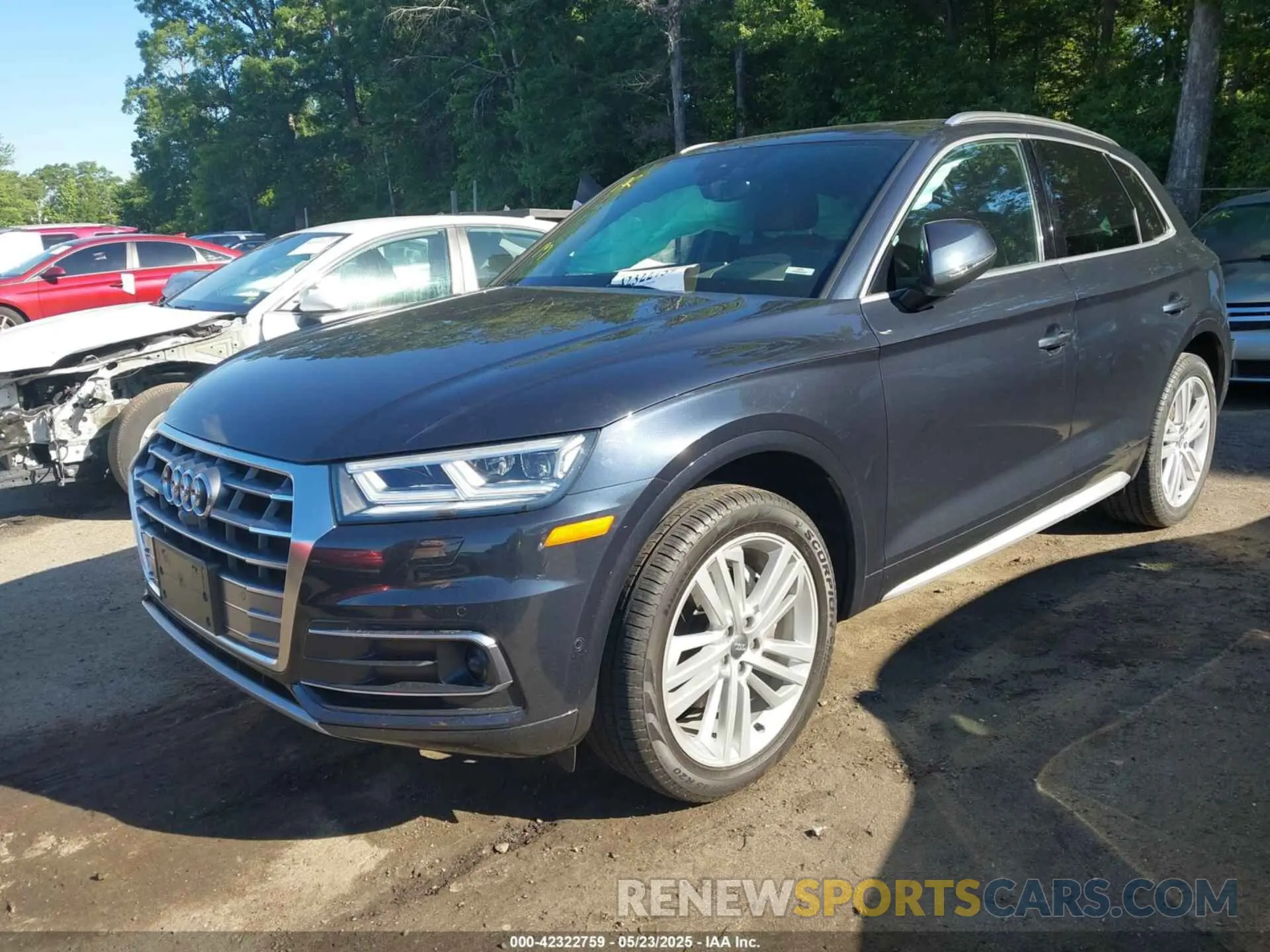 2 Photograph of a damaged car WA1CNAFY2K2092215 AUDI Q5 2019