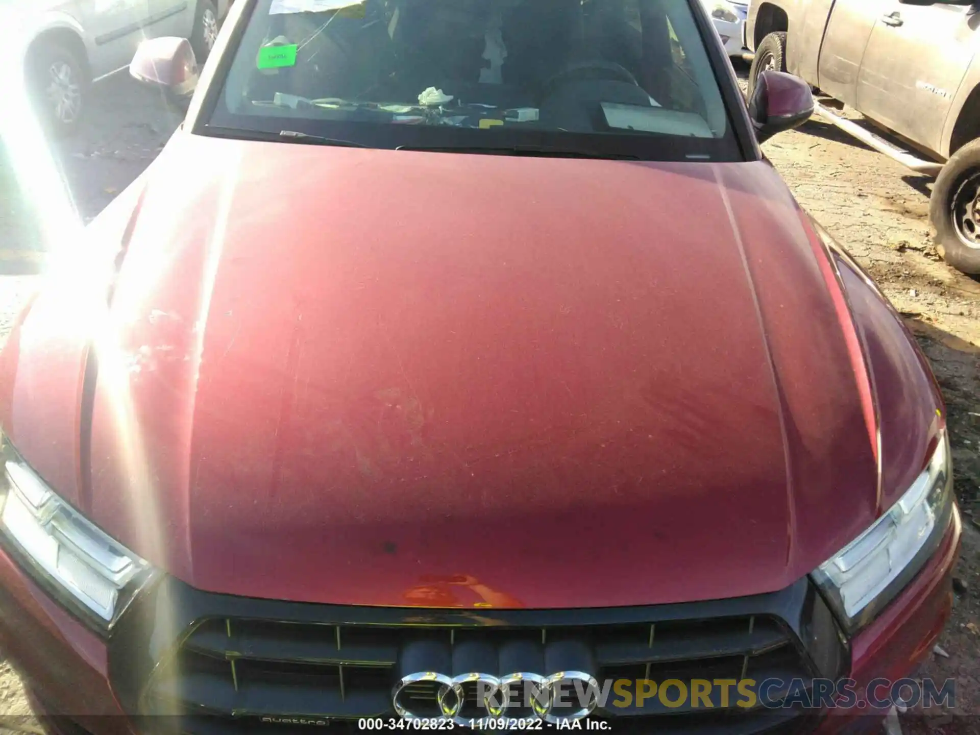 10 Photograph of a damaged car WA1CNAFY3K2129708 AUDI Q5 2019