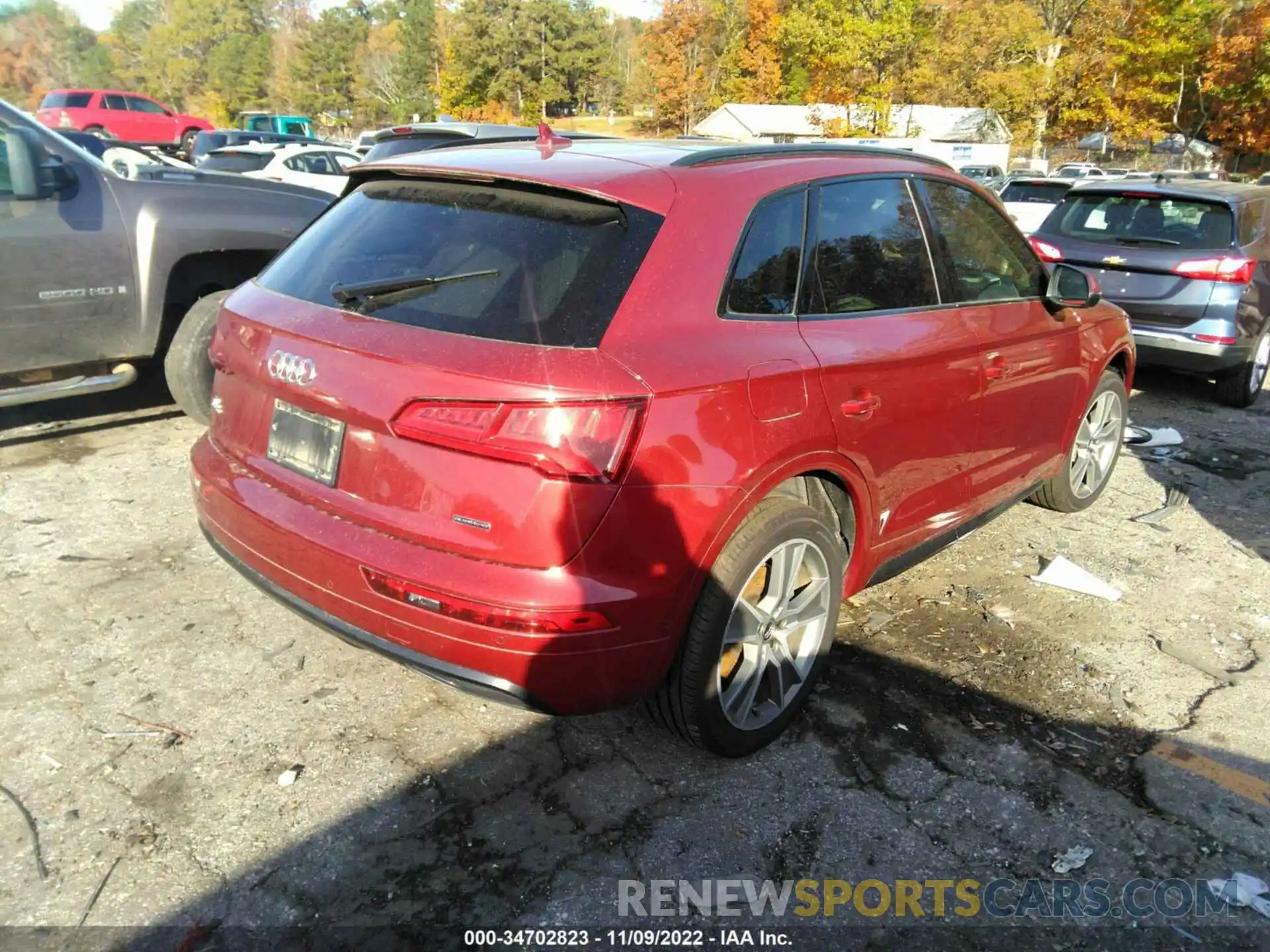 4 Photograph of a damaged car WA1CNAFY3K2129708 AUDI Q5 2019