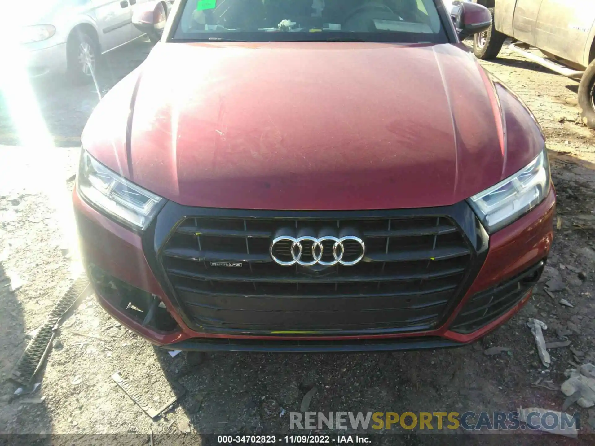 6 Photograph of a damaged car WA1CNAFY3K2129708 AUDI Q5 2019