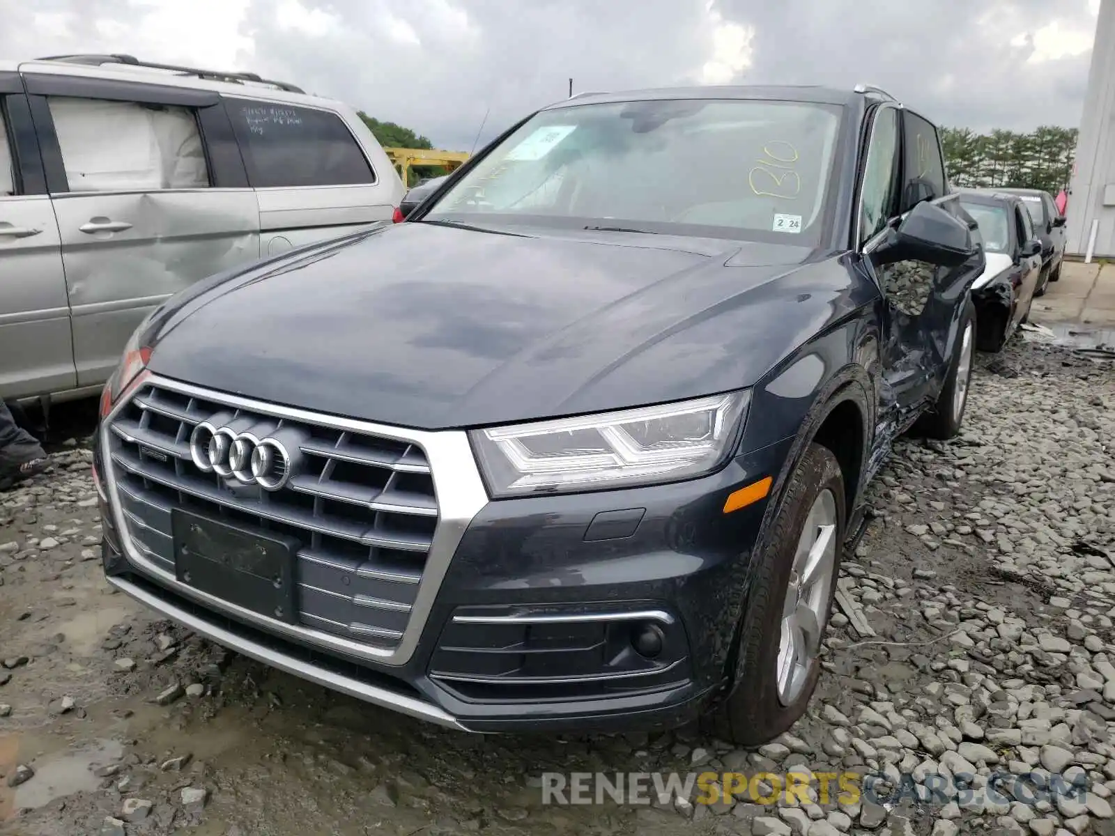 2 Photograph of a damaged car WA1CNAFY4K2047762 AUDI Q5 2019