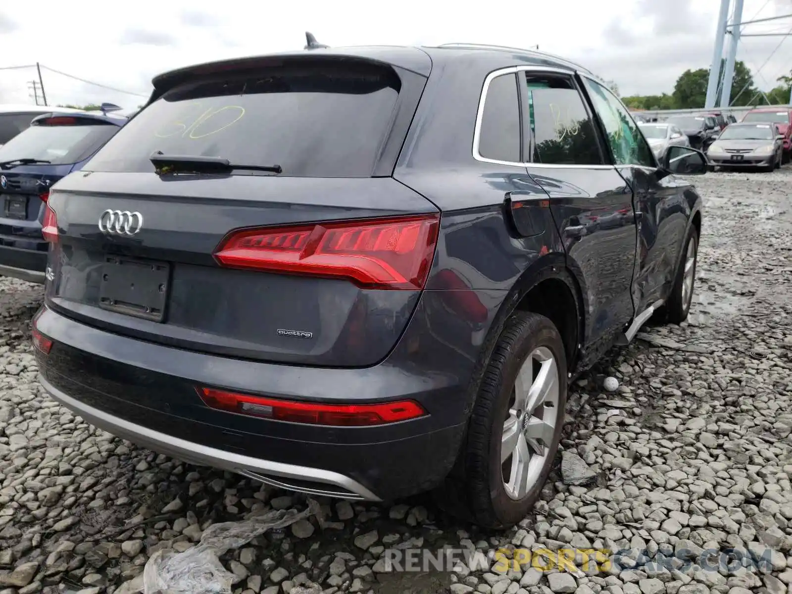 4 Photograph of a damaged car WA1CNAFY4K2047762 AUDI Q5 2019