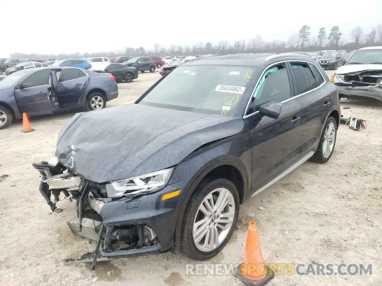 2 Photograph of a damaged car WA1CNAFY4K2113923 AUDI Q5 2019