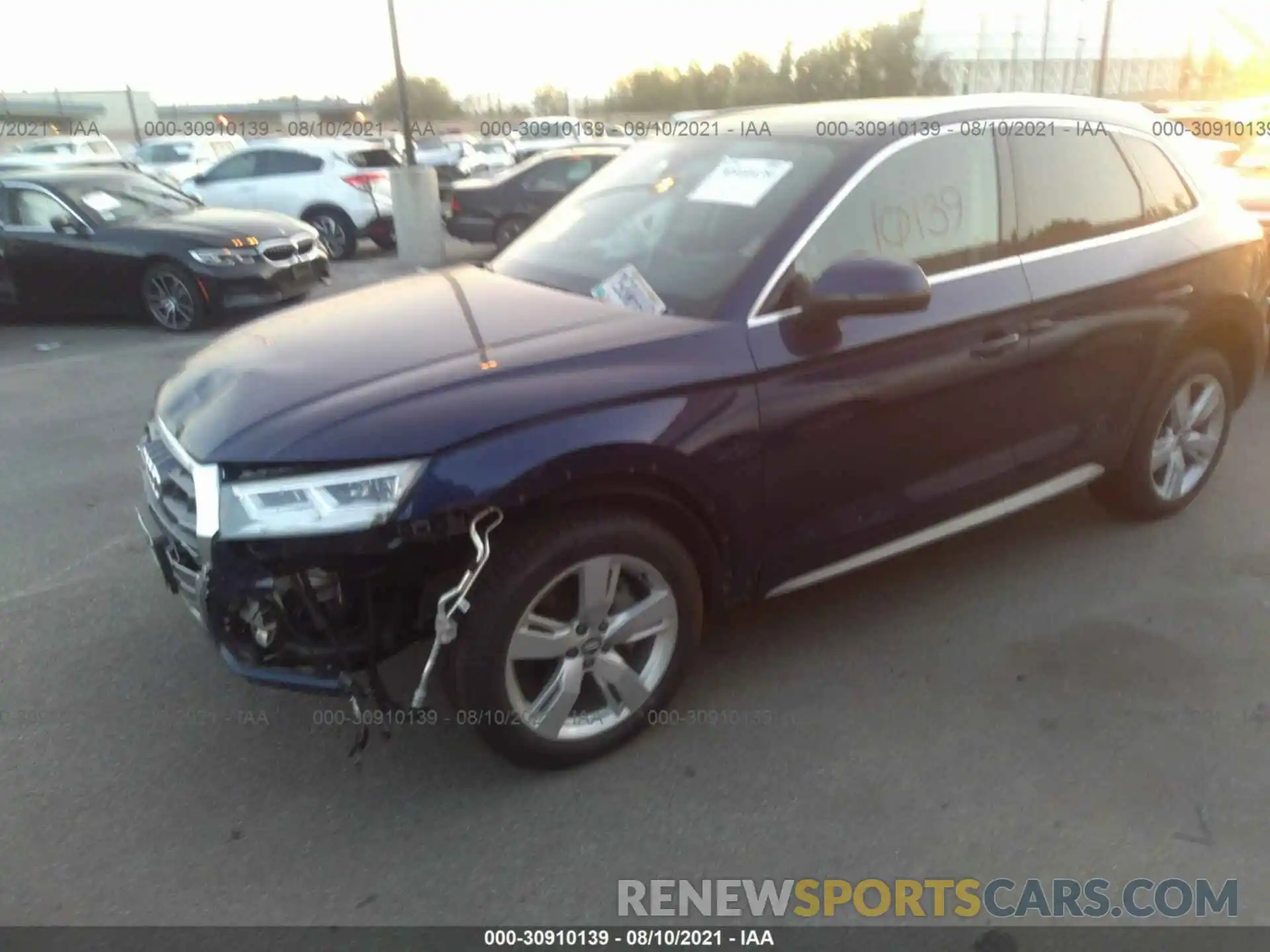 2 Photograph of a damaged car WA1CNAFY7K2024993 AUDI Q5 2019