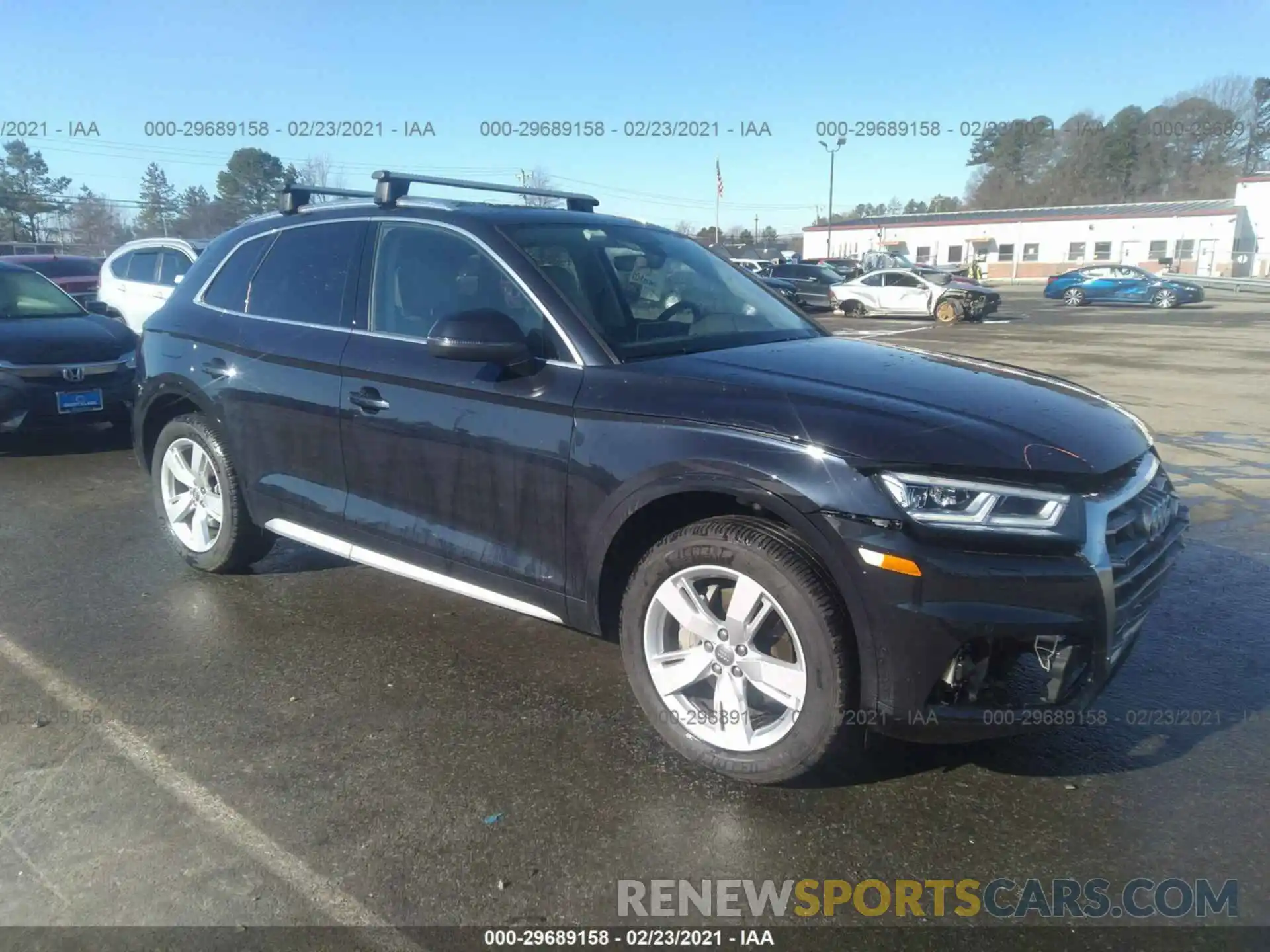 1 Photograph of a damaged car WA1CNAFY7K2030633 AUDI Q5 2019