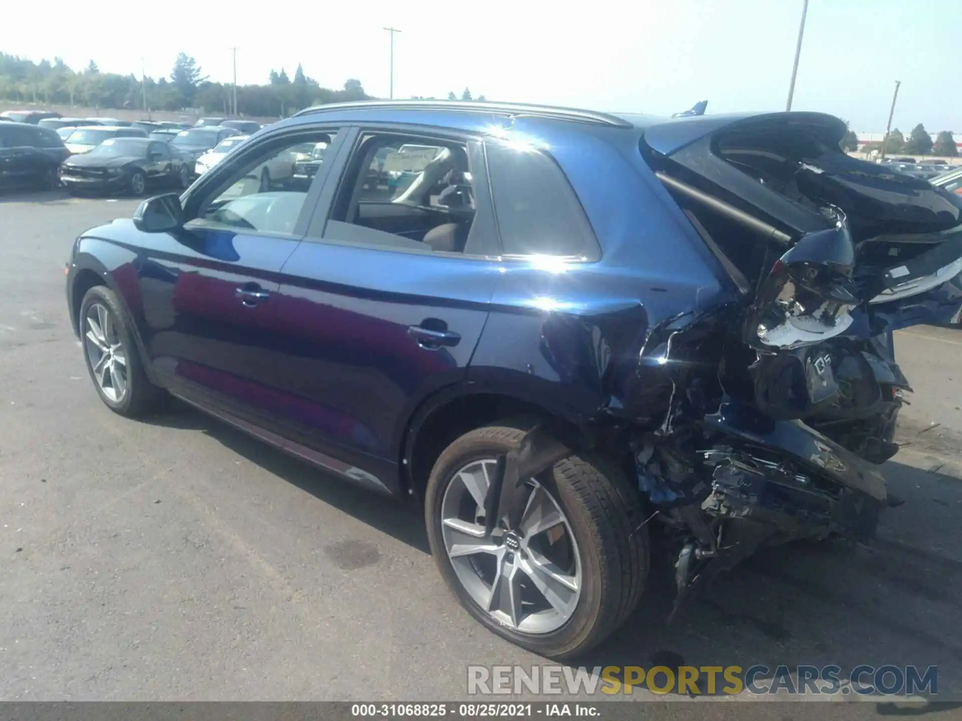 3 Photograph of a damaged car WA1CNAFY7K2122390 AUDI Q5 2019