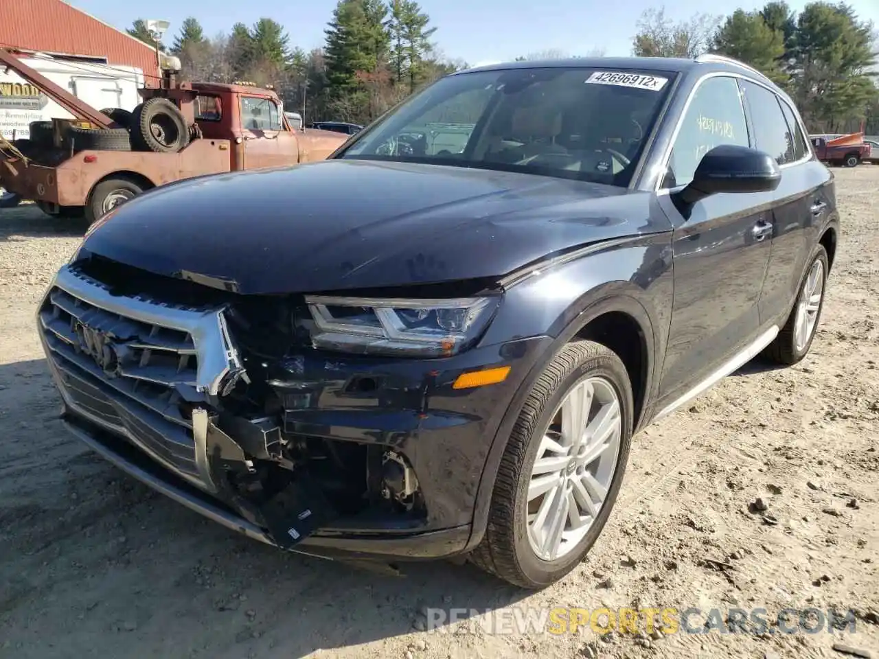 2 Photograph of a damaged car WA1CNAFY7K2130912 AUDI Q5 2019