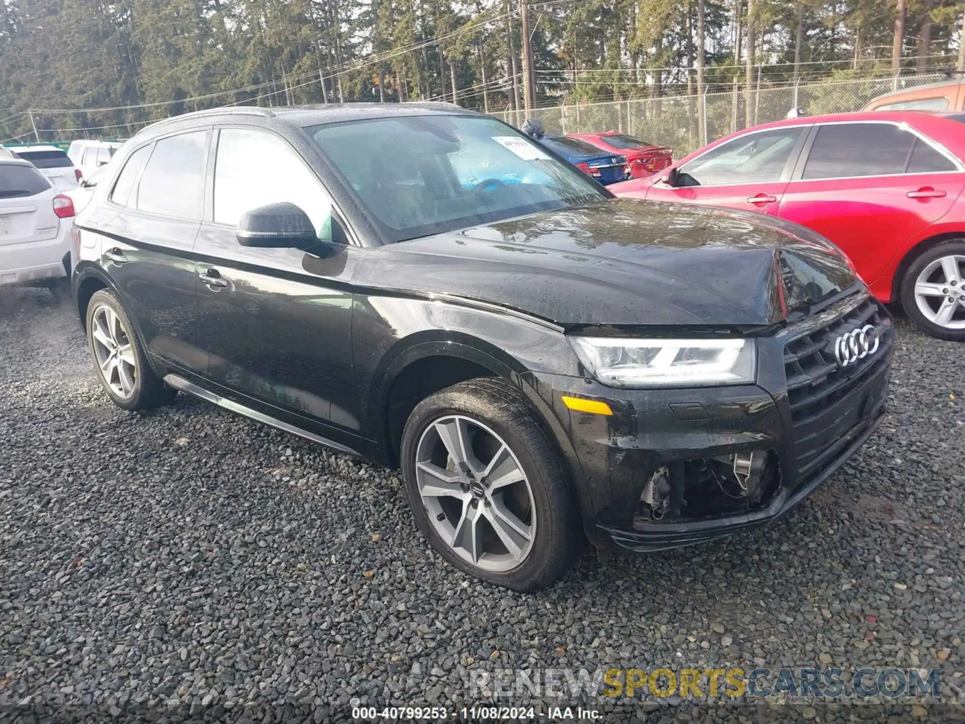 1 Photograph of a damaged car WA1CNAFY8K2082837 AUDI Q5 2019
