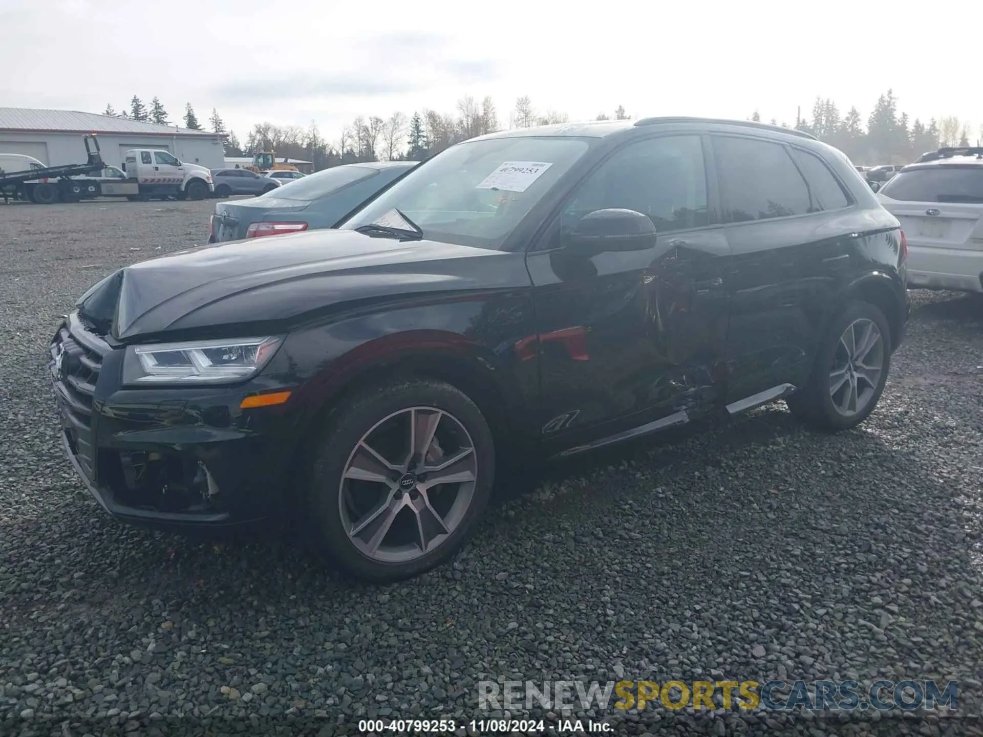 2 Photograph of a damaged car WA1CNAFY8K2082837 AUDI Q5 2019