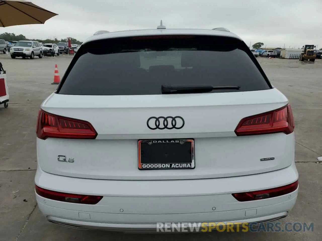 6 Photograph of a damaged car WA1CNAFY8K2109664 AUDI Q5 2019