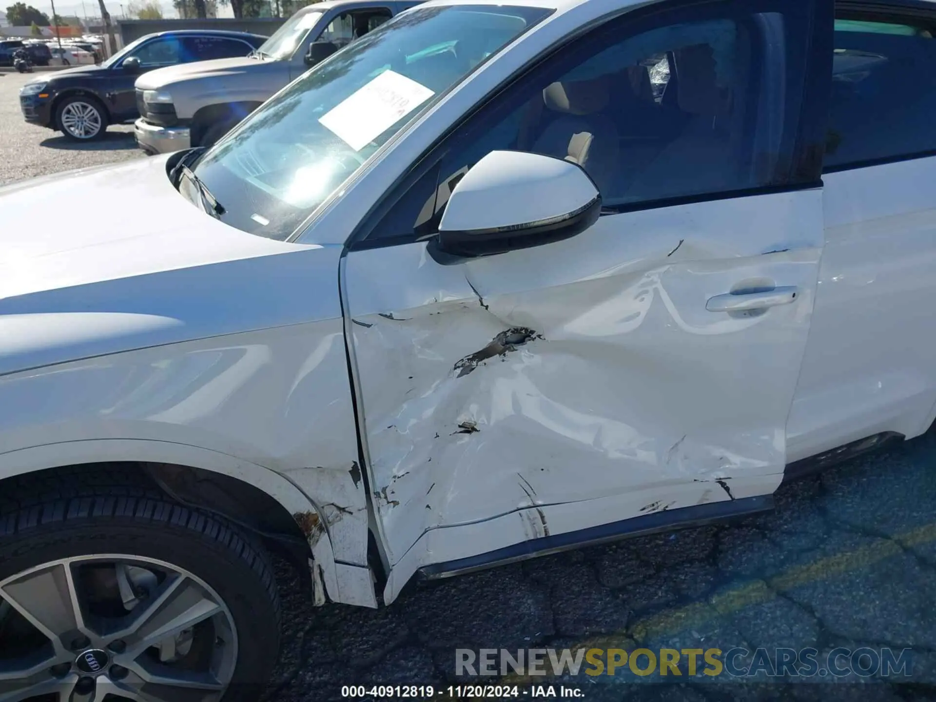 6 Photograph of a damaged car WA1CNAFY8K2125542 AUDI Q5 2019