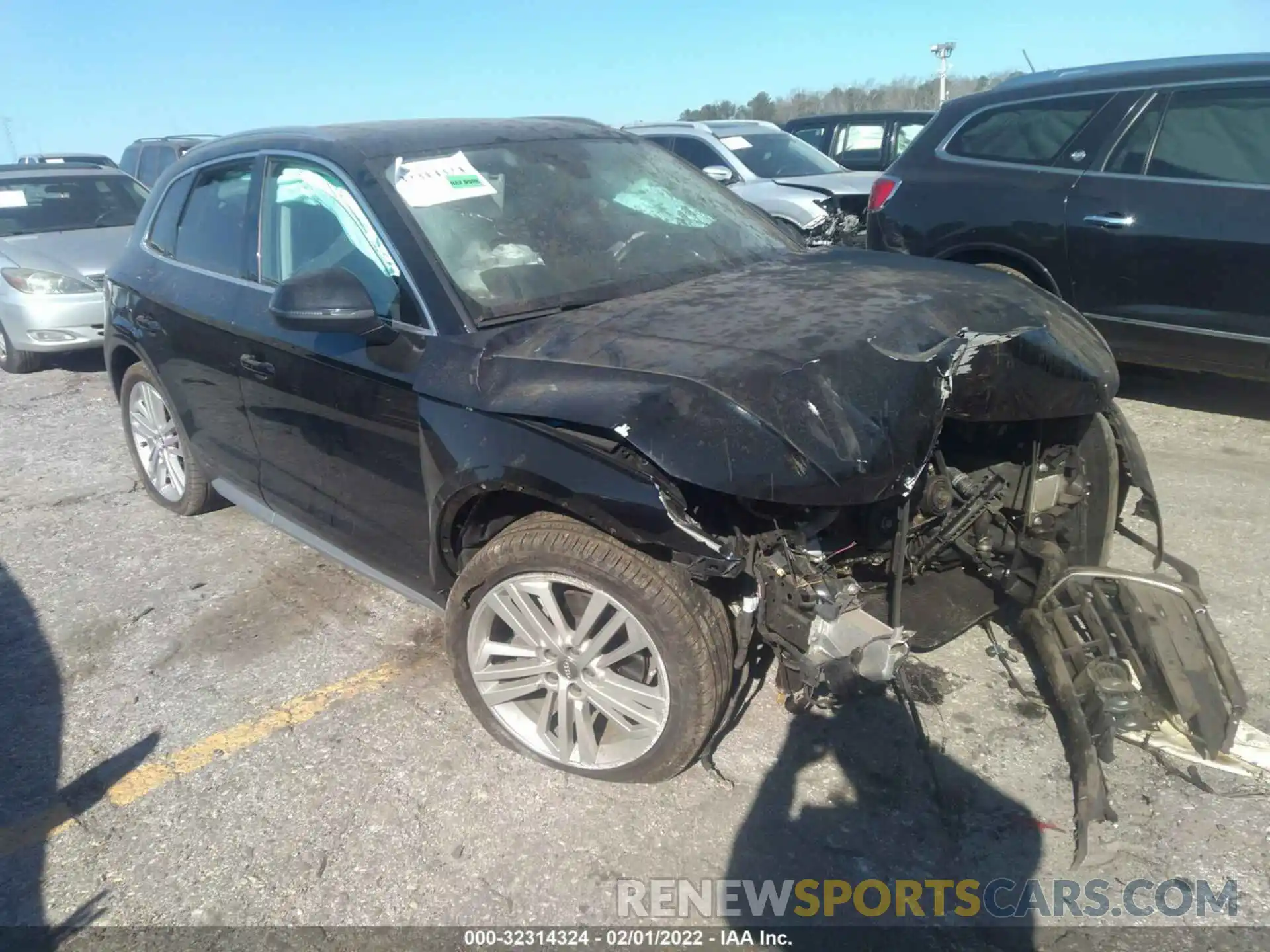 1 Photograph of a damaged car WA1CNAFY9K2073208 AUDI Q5 2019