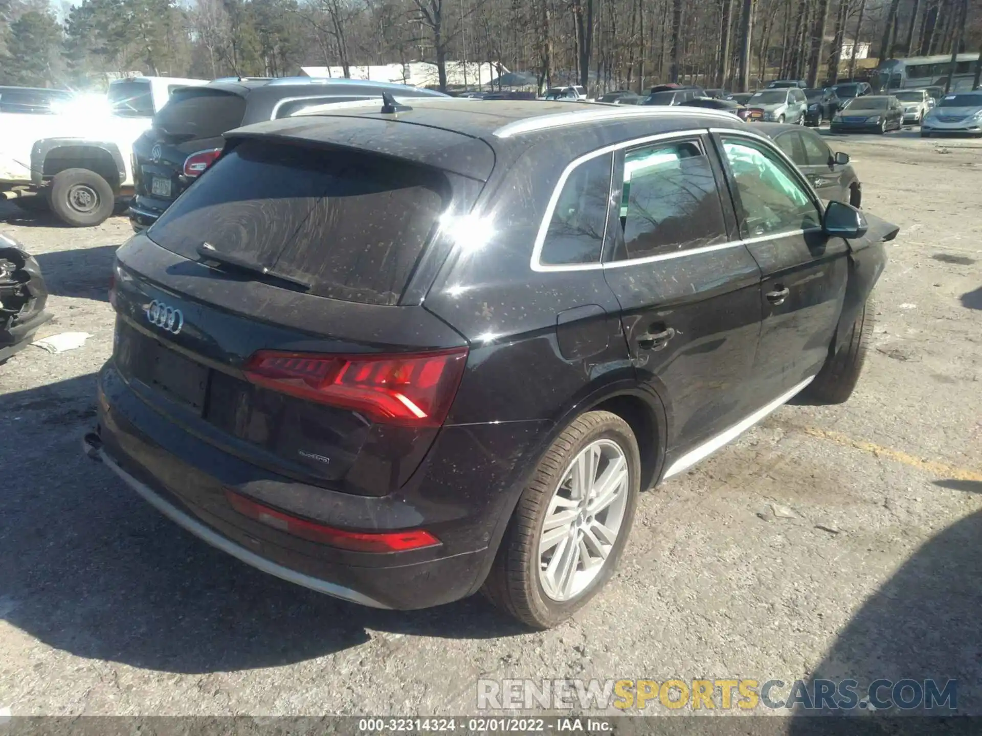 4 Photograph of a damaged car WA1CNAFY9K2073208 AUDI Q5 2019