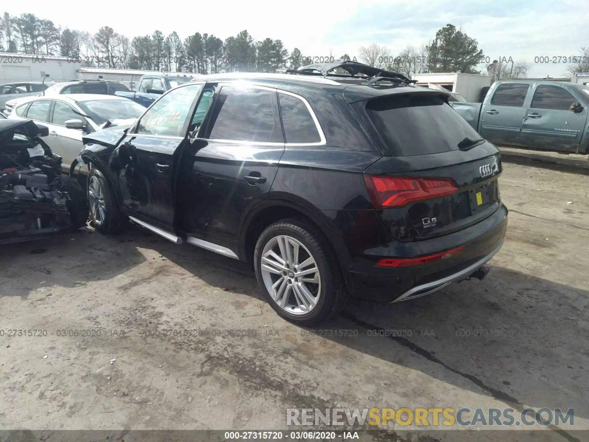 3 Photograph of a damaged car WA1CNAFY9K2118017 AUDI Q5 2019