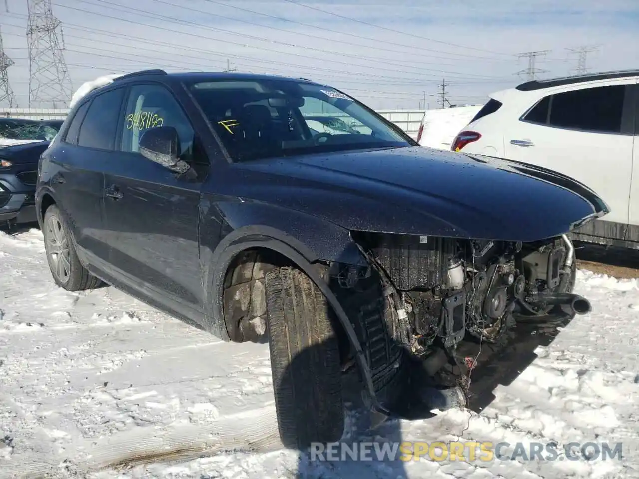 1 Photograph of a damaged car WA1CNBFY0K2030351 AUDI Q5 2019