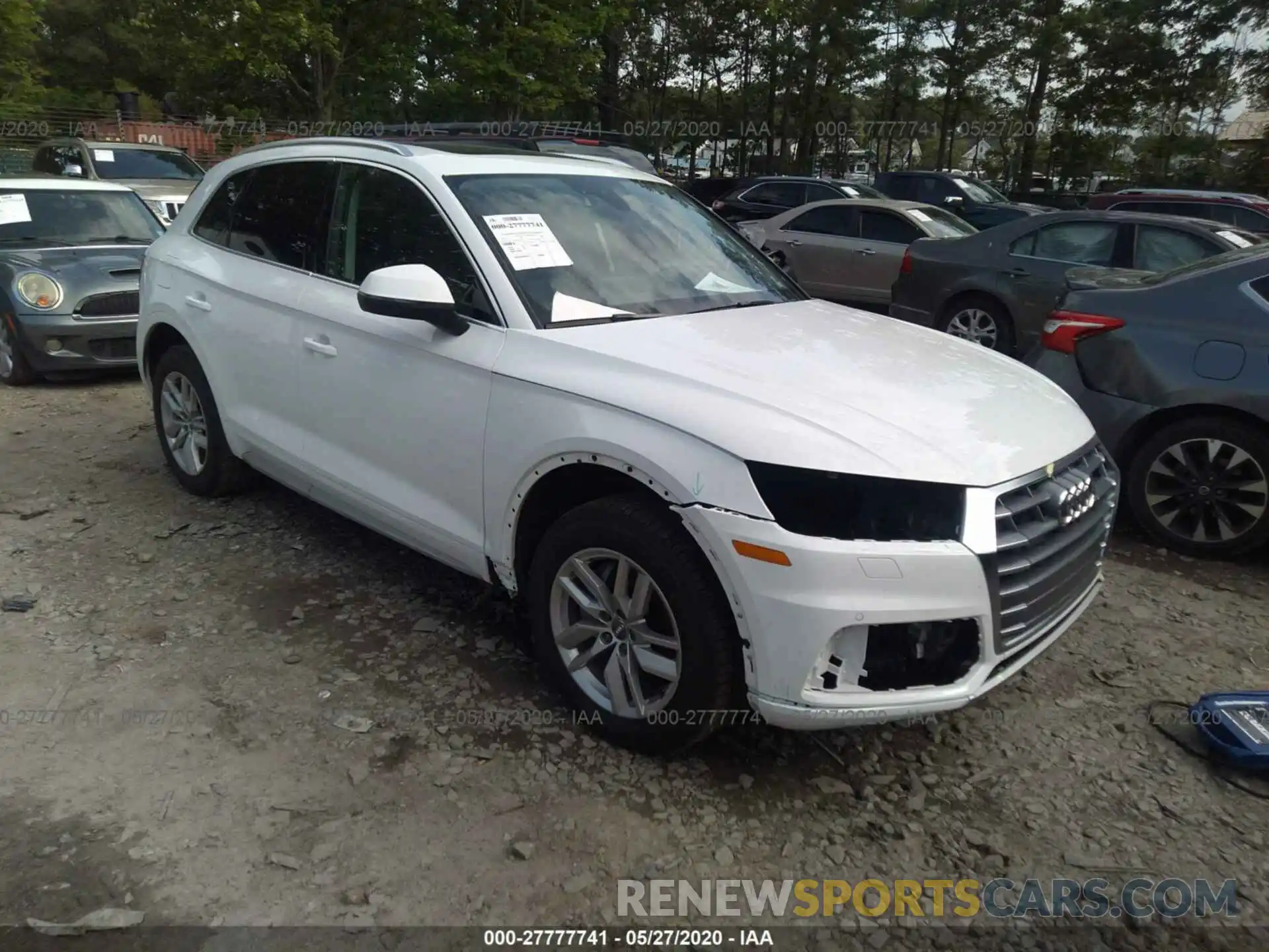 1 Photograph of a damaged car WA1ANAFY0L2026254 AUDI Q5 2020