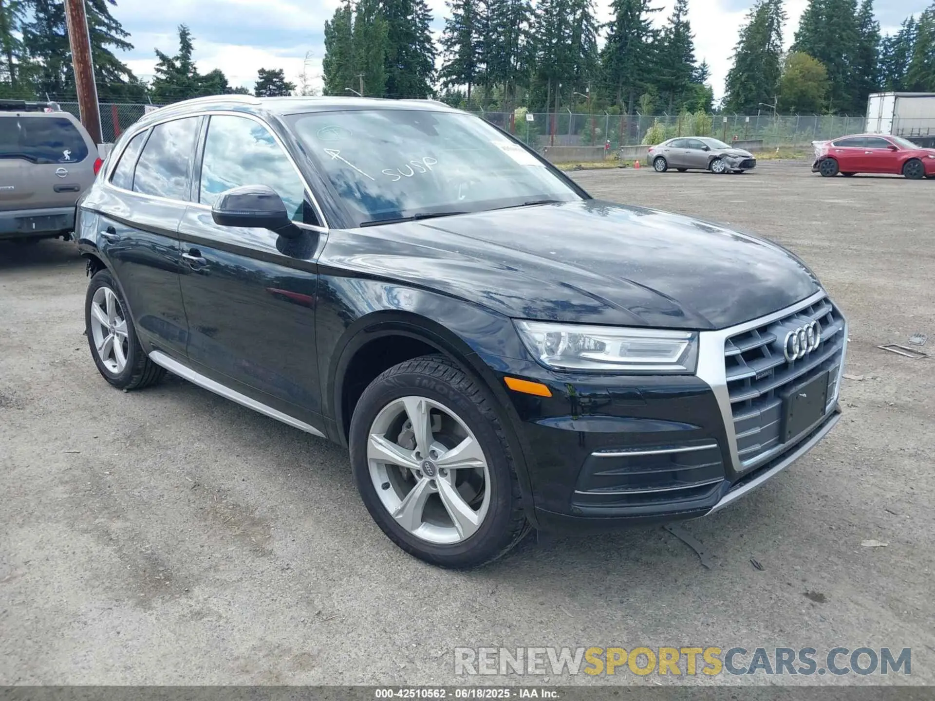 1 Photograph of a damaged car WA1ANAFY0L2059836 AUDI Q5 2020