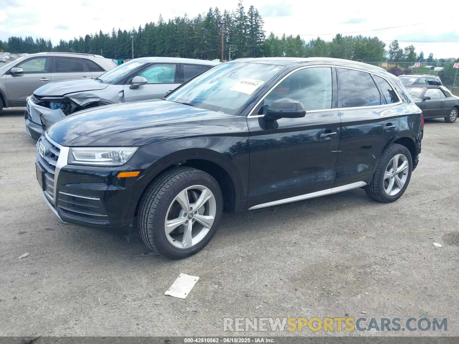 2 Photograph of a damaged car WA1ANAFY0L2059836 AUDI Q5 2020
