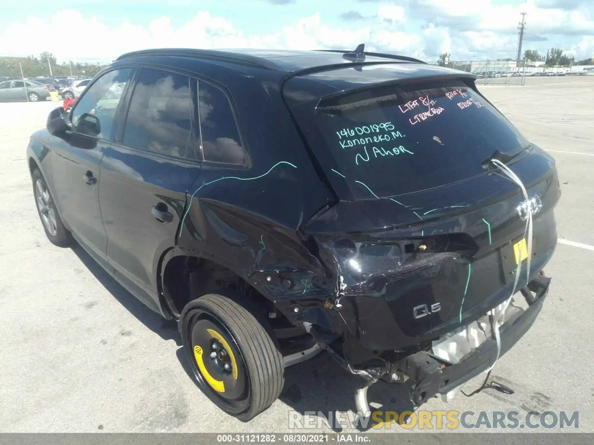 6 Photograph of a damaged car WA1ANAFY0L2104757 AUDI Q5 2020