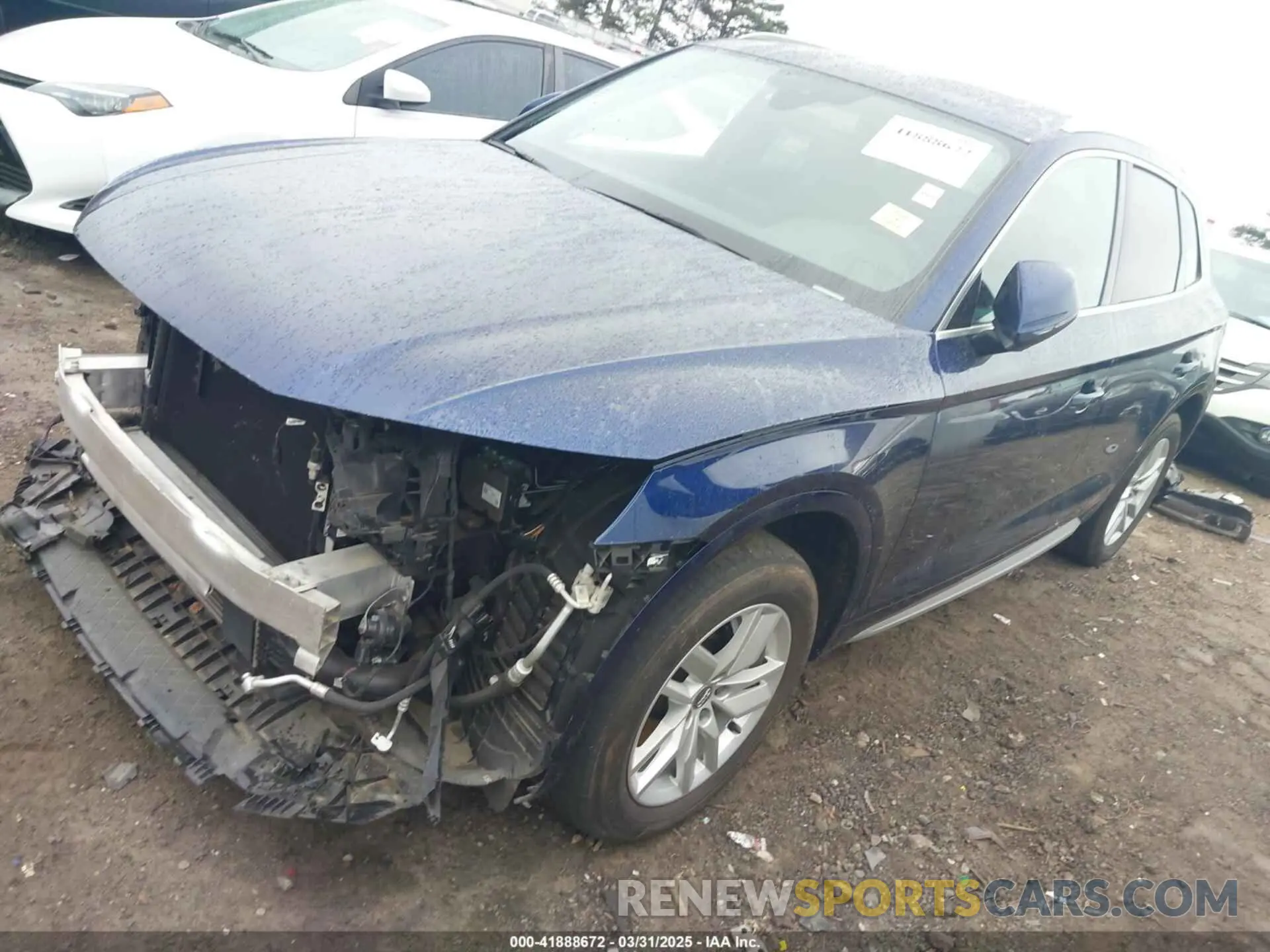 2 Photograph of a damaged car WA1ANAFY0L2115774 AUDI Q5 2020