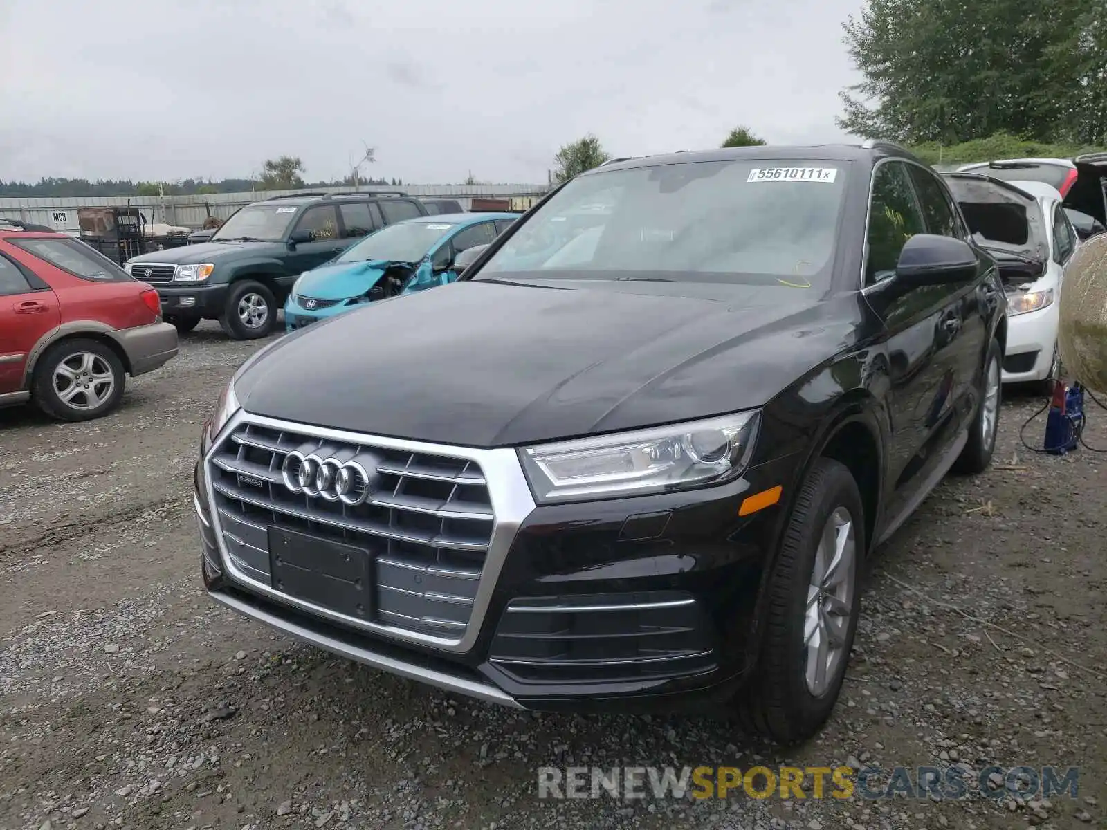 2 Photograph of a damaged car WA1ANAFY1L2038123 AUDI Q5 2020