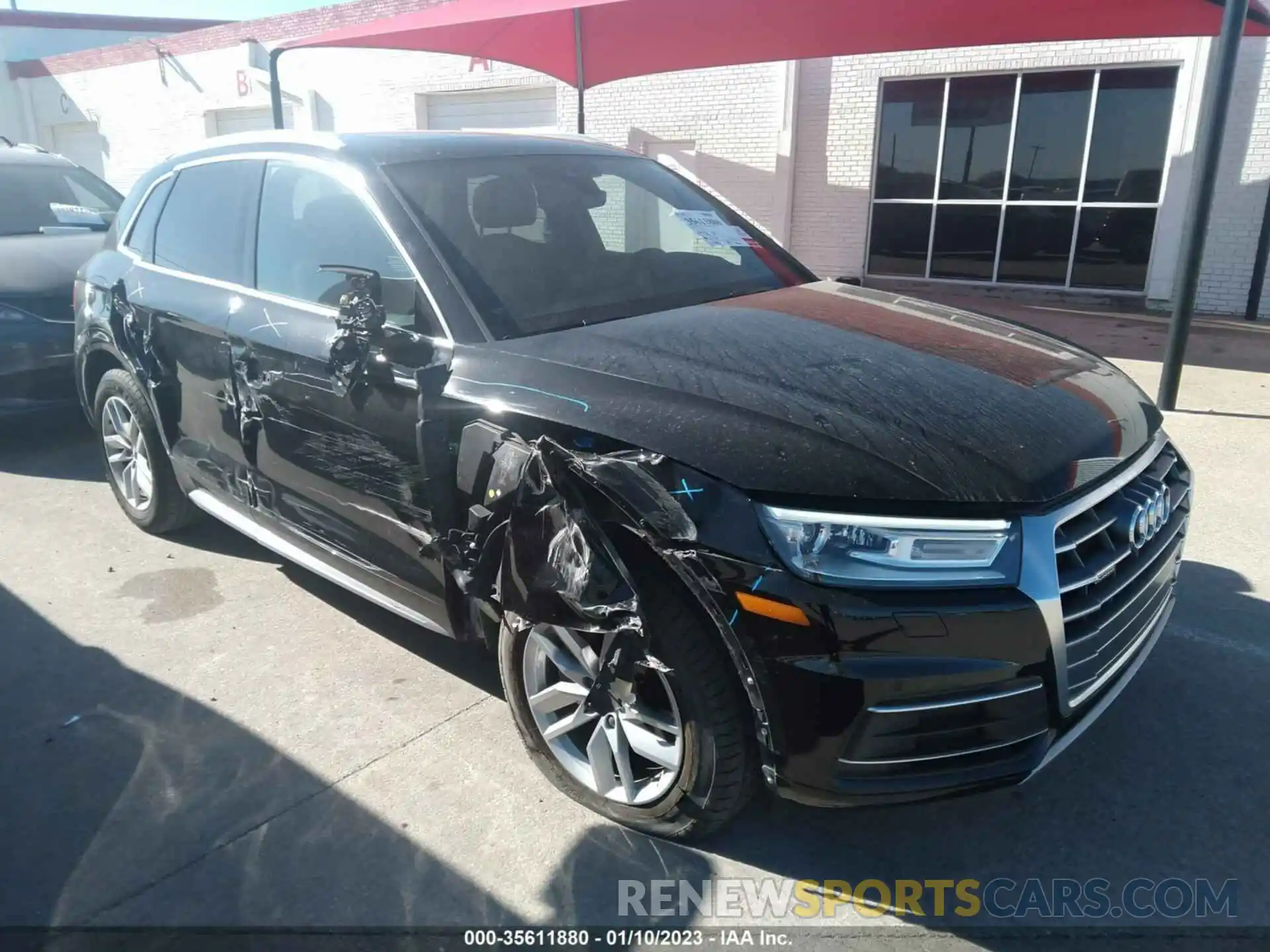 1 Photograph of a damaged car WA1ANAFY1L2038770 AUDI Q5 2020