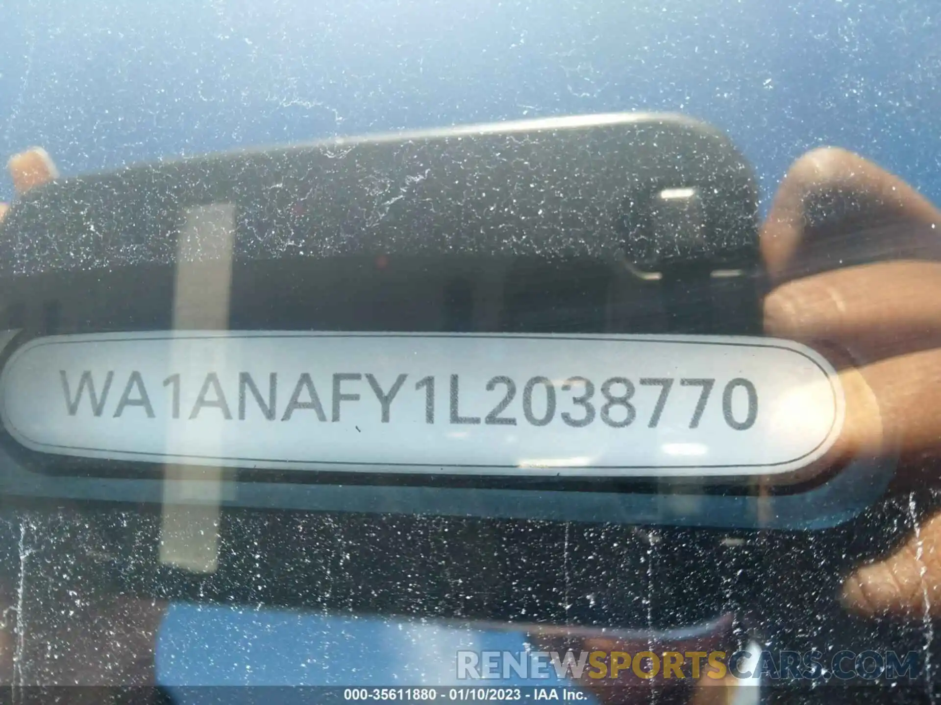 9 Photograph of a damaged car WA1ANAFY1L2038770 AUDI Q5 2020