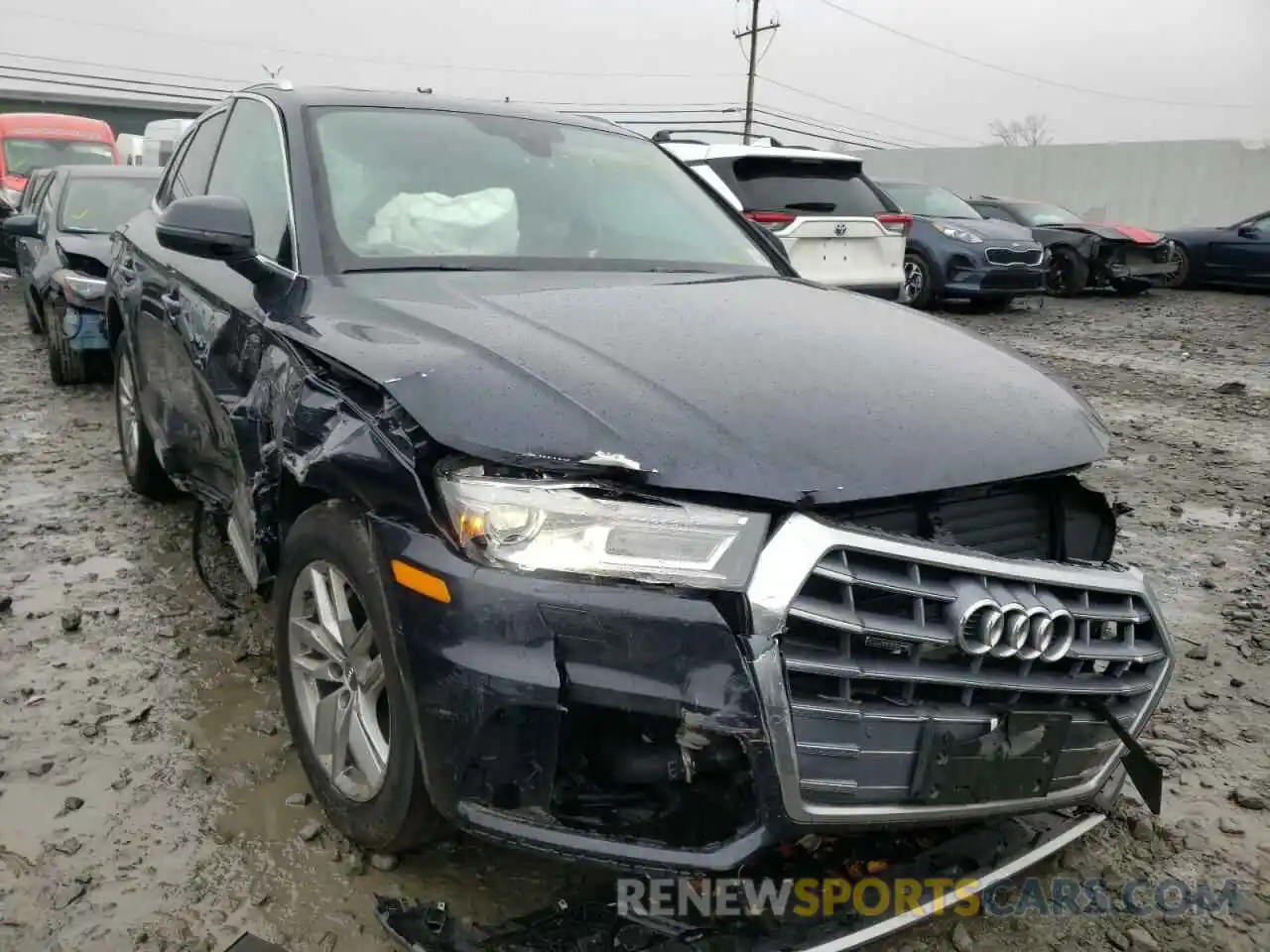 1 Photograph of a damaged car WA1ANAFY1L2053172 AUDI Q5 2020