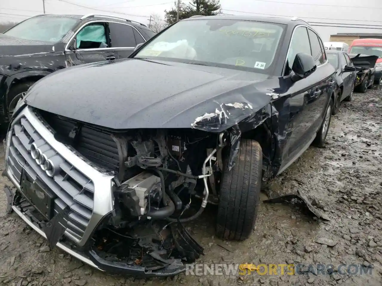 2 Photograph of a damaged car WA1ANAFY1L2053172 AUDI Q5 2020