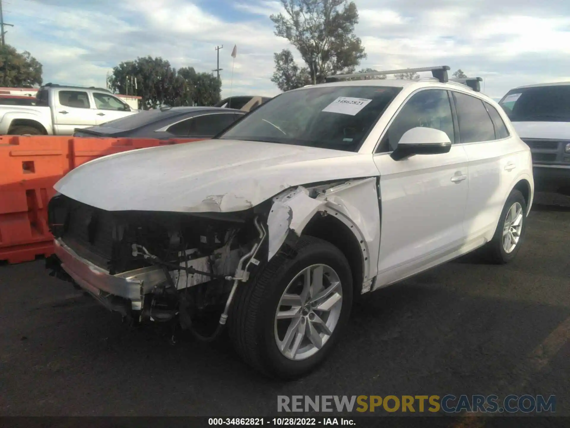 2 Photograph of a damaged car WA1ANAFY1L2061451 AUDI Q5 2020