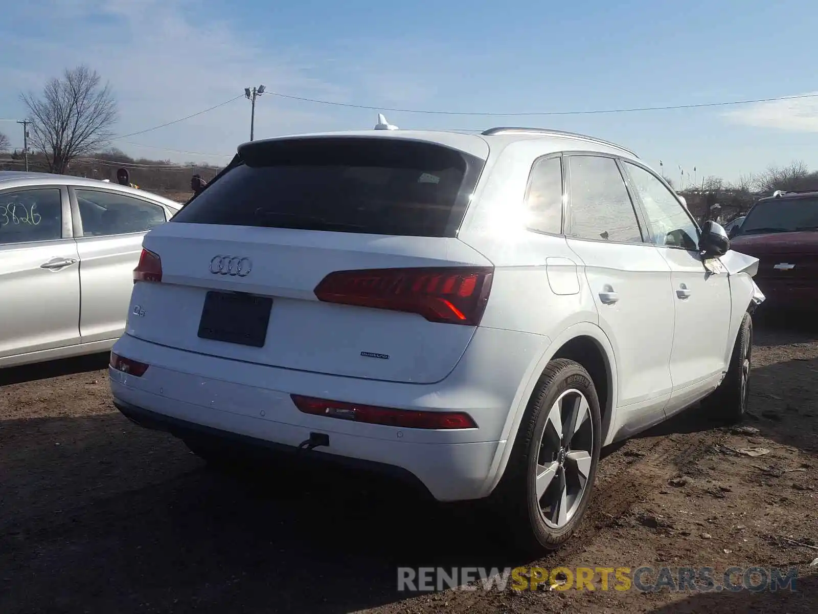 4 Photograph of a damaged car WA1ANAFY1L2102726 AUDI Q5 2020