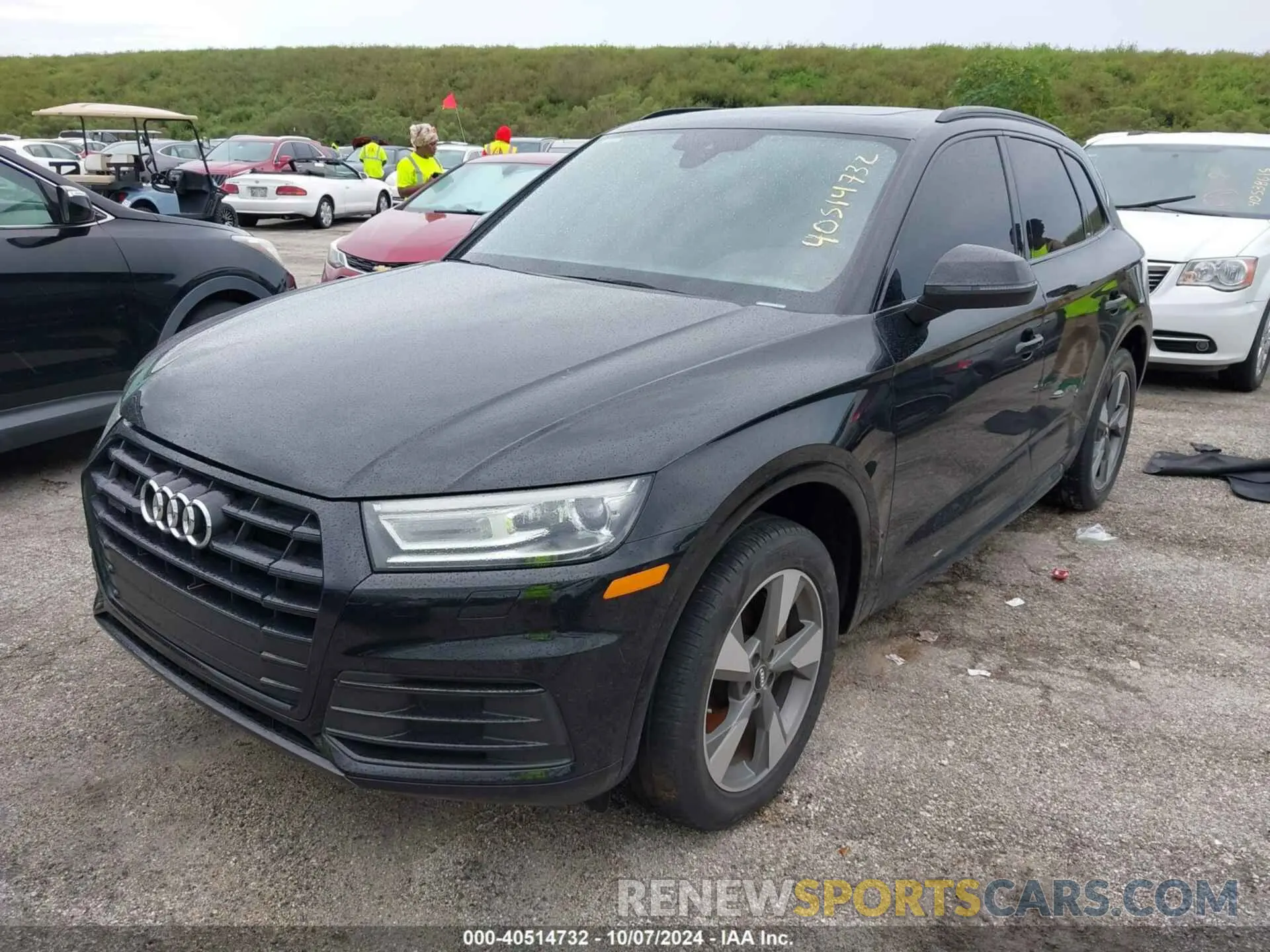 2 Photograph of a damaged car WA1ANAFY1L2105867 AUDI Q5 2020