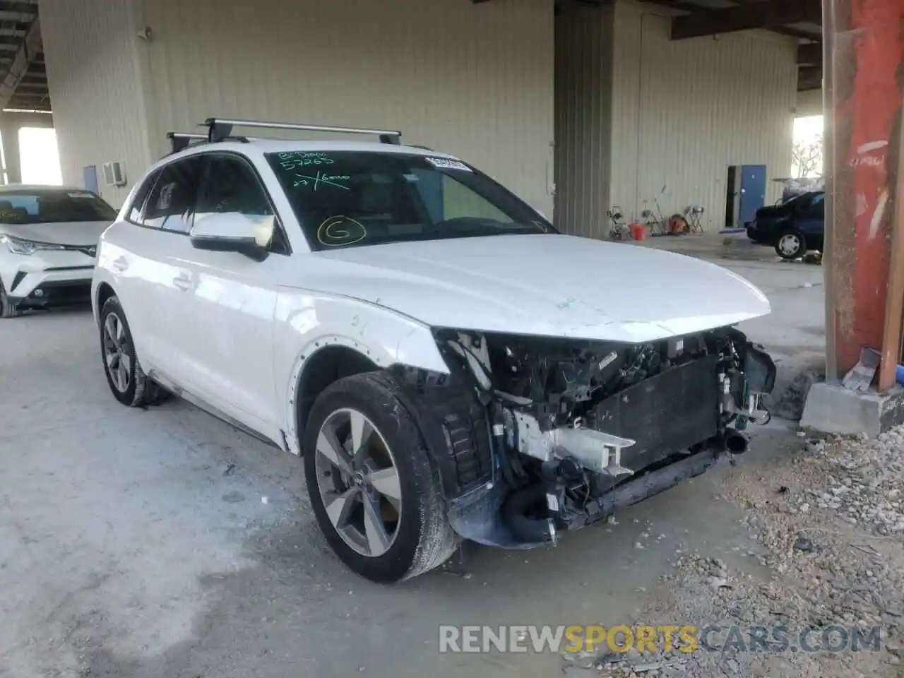 1 Photograph of a damaged car WA1ANAFY1L2106856 AUDI Q5 2020