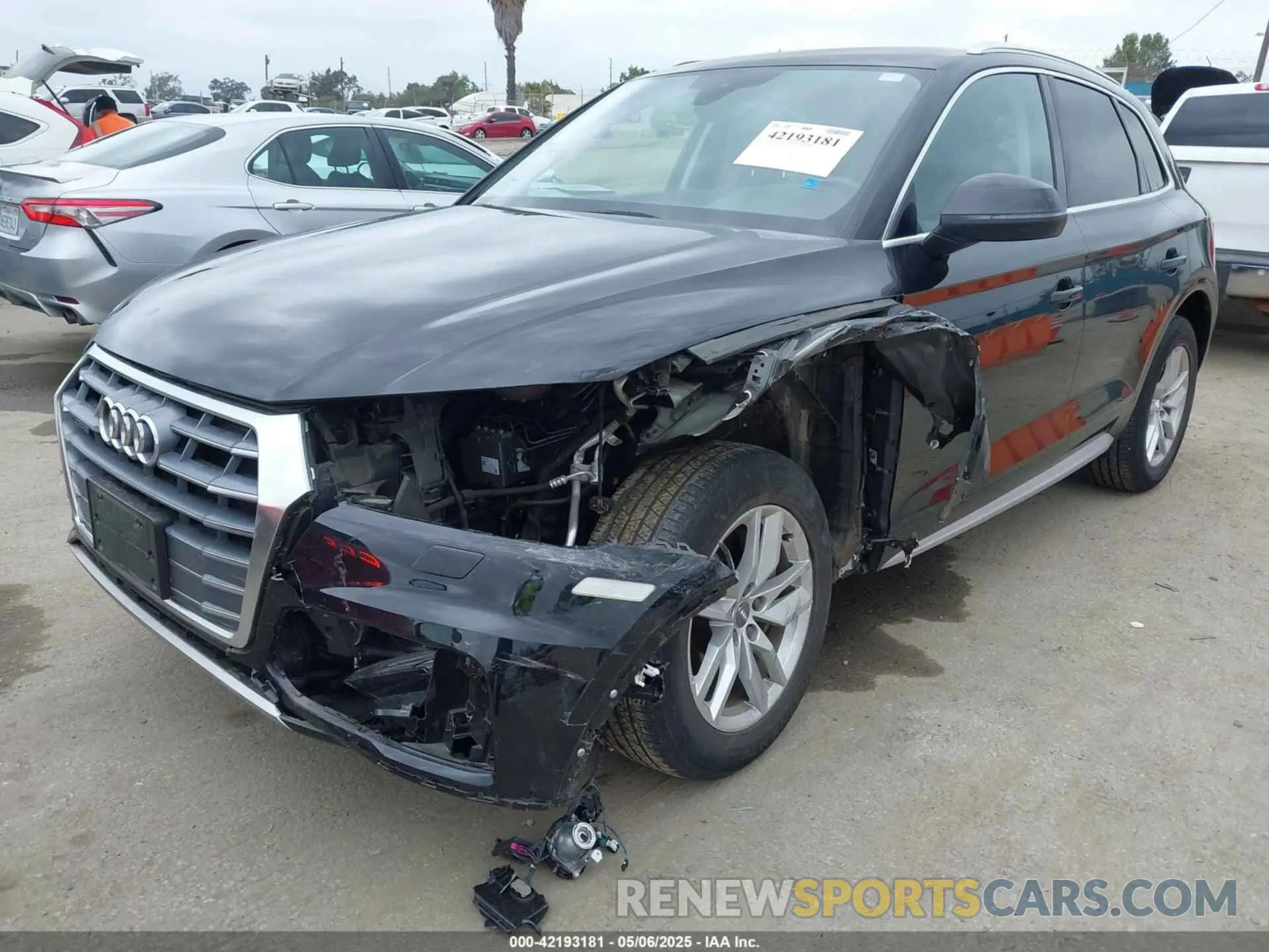 2 Photograph of a damaged car WA1ANAFY2L2086536 AUDI Q5 2020