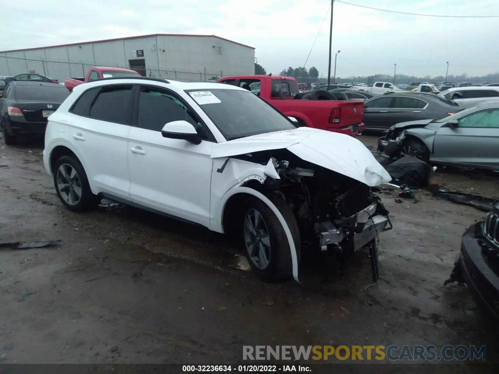 1 Photograph of a damaged car WA1ANAFY2L2114190 AUDI Q5 2020