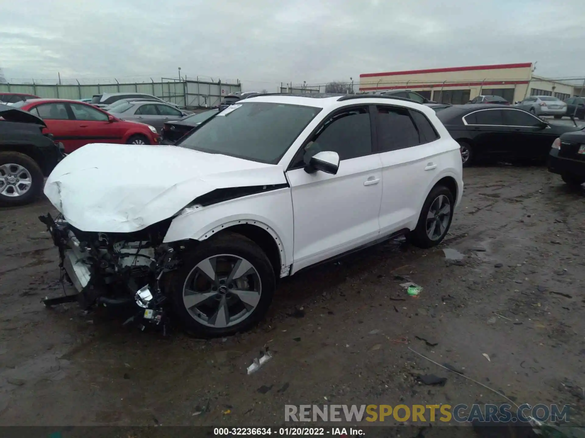 2 Photograph of a damaged car WA1ANAFY2L2114190 AUDI Q5 2020