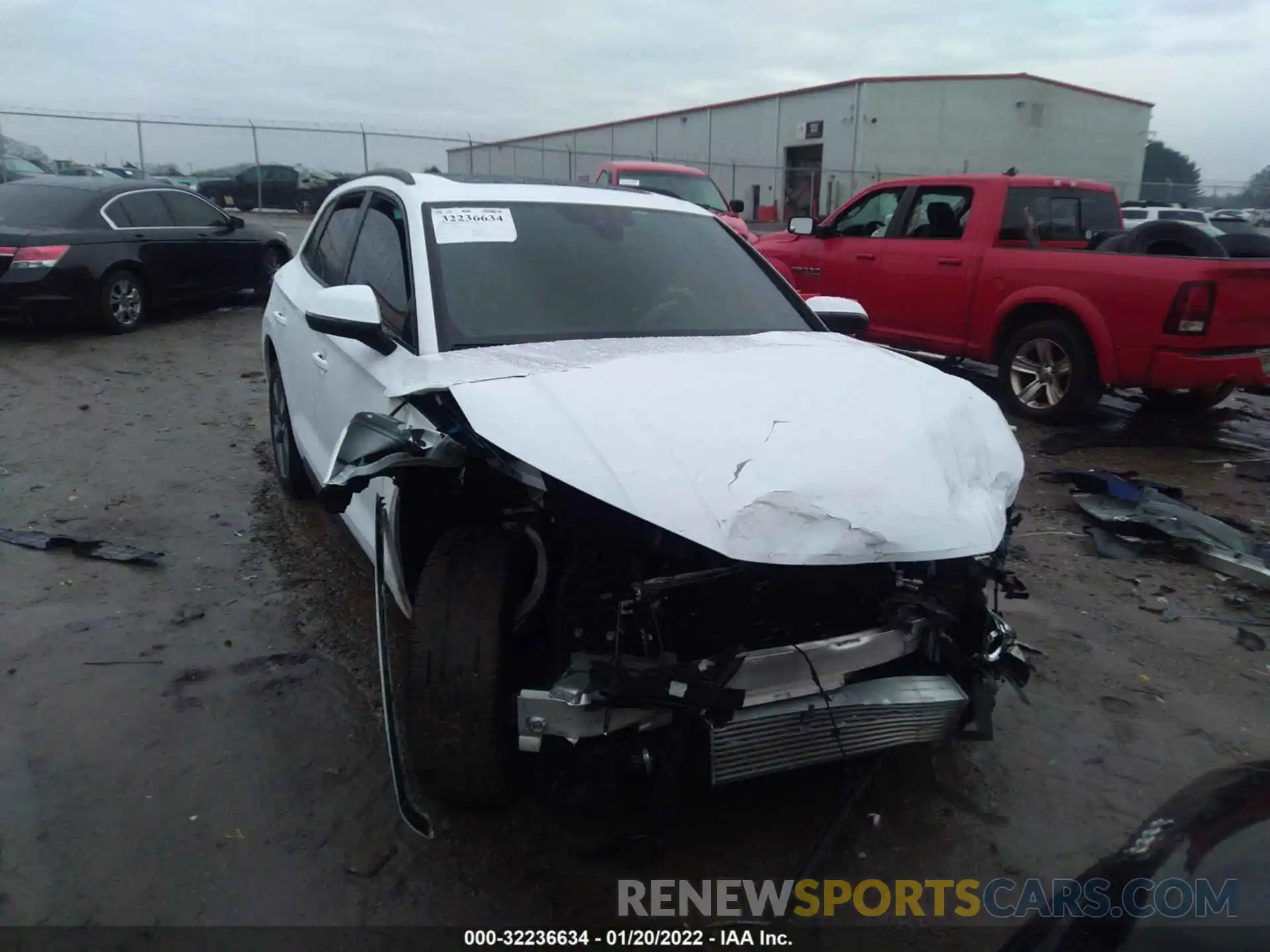 6 Photograph of a damaged car WA1ANAFY2L2114190 AUDI Q5 2020