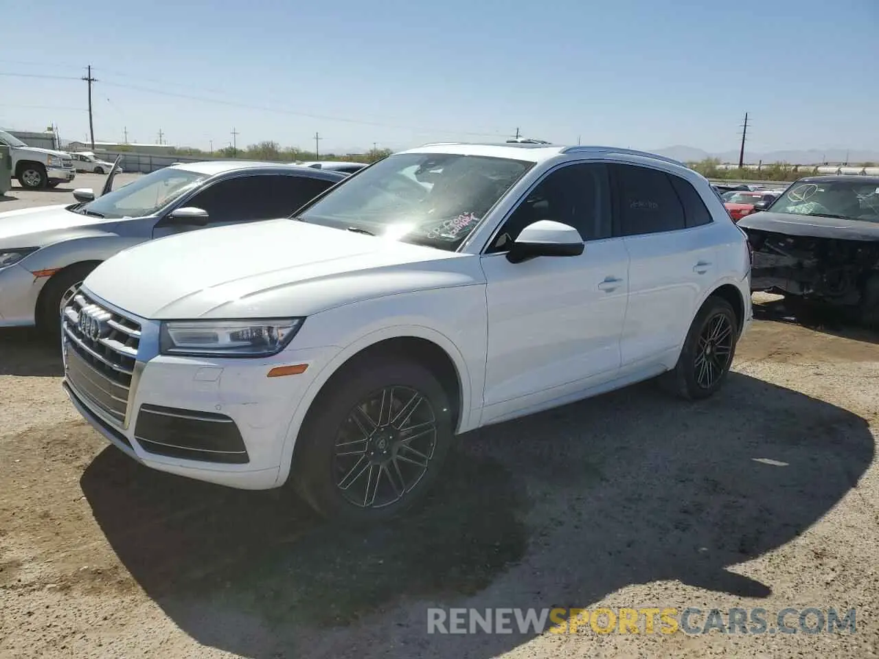 1 Photograph of a damaged car WA1ANAFY3L2013367 AUDI Q5 2020