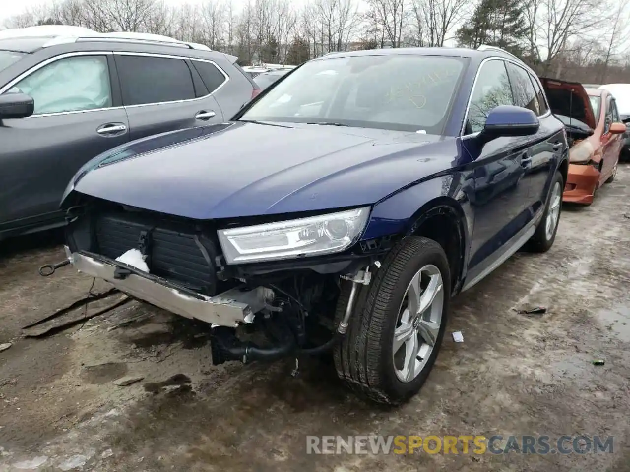 2 Photograph of a damaged car WA1ANAFY3L2025311 AUDI Q5 2020