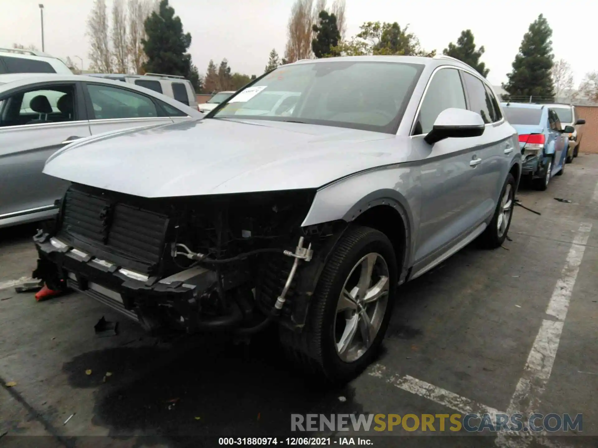 2 Photograph of a damaged car WA1ANAFY3L2028855 AUDI Q5 2020