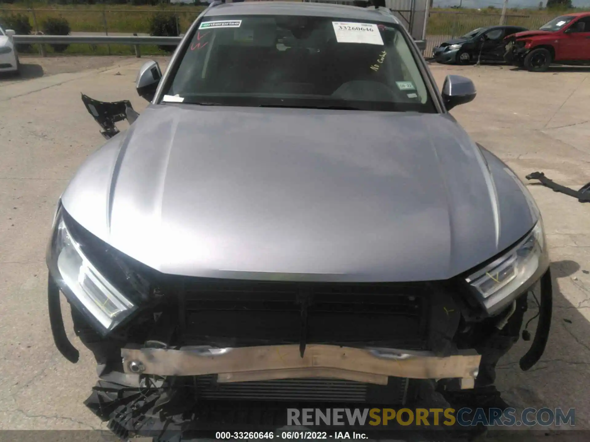 6 Photograph of a damaged car WA1ANAFY3L2060382 AUDI Q5 2020