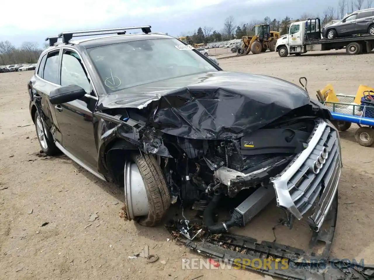 9 Photograph of a damaged car WA1ANAFY3L2070572 AUDI Q5 2020