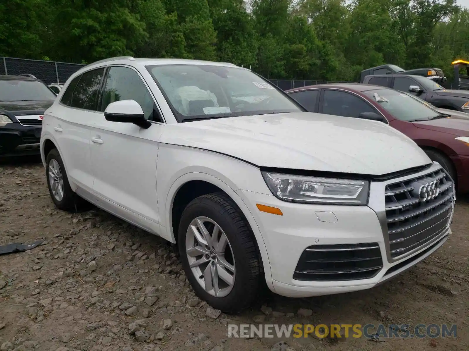 1 Photograph of a damaged car WA1ANAFY3L2115932 AUDI Q5 2020