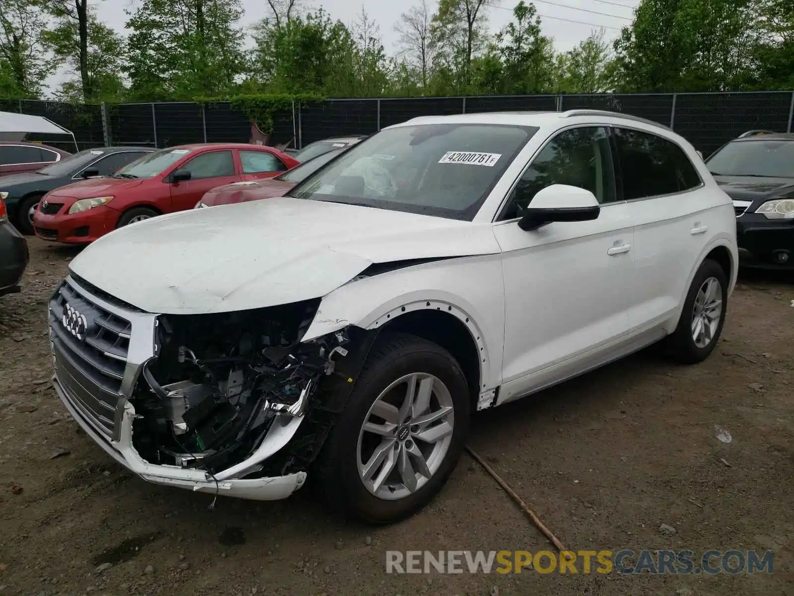 2 Photograph of a damaged car WA1ANAFY3L2115932 AUDI Q5 2020