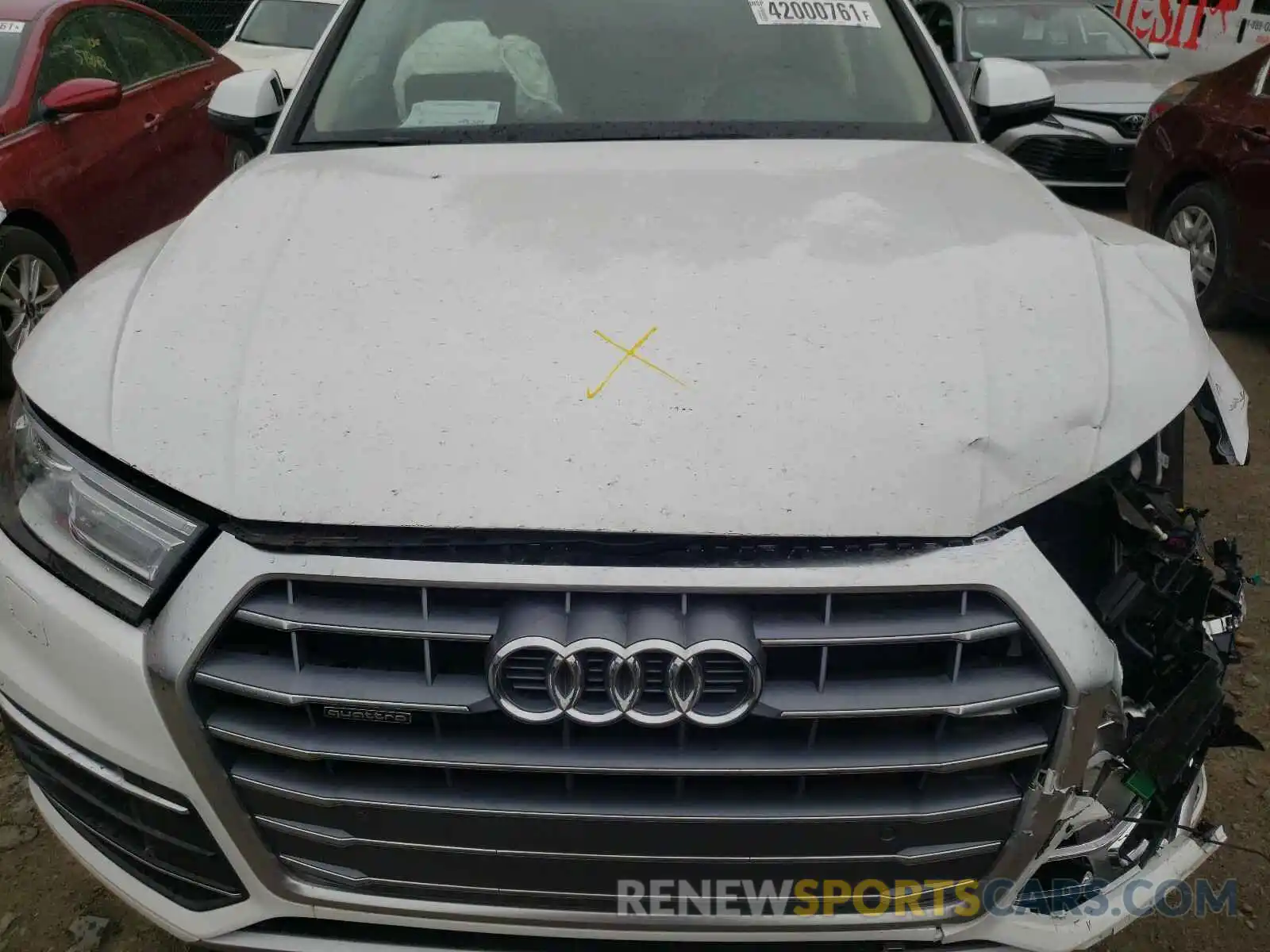 7 Photograph of a damaged car WA1ANAFY3L2115932 AUDI Q5 2020