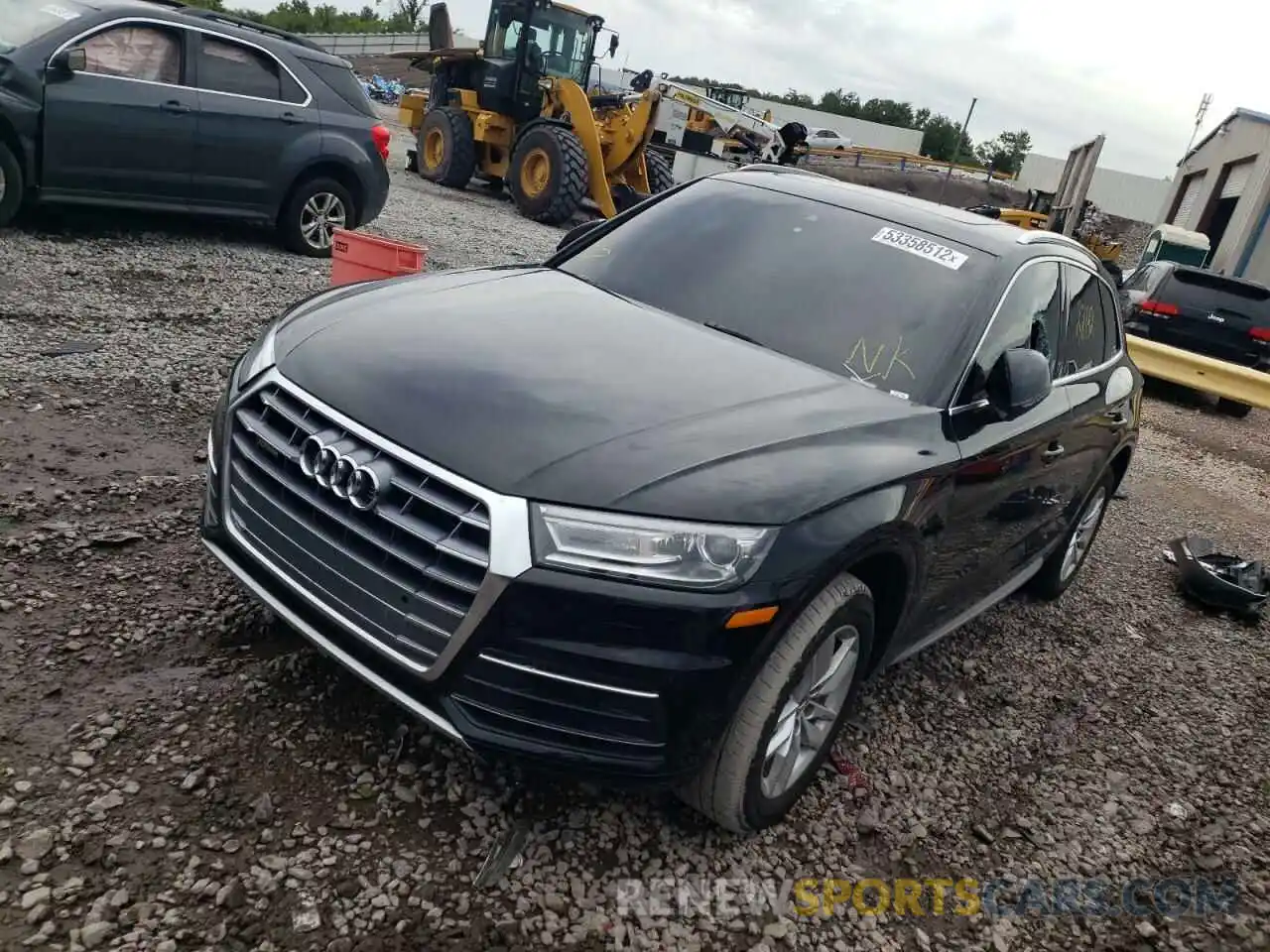 2 Photograph of a damaged car WA1ANAFY4L2015001 AUDI Q5 2020