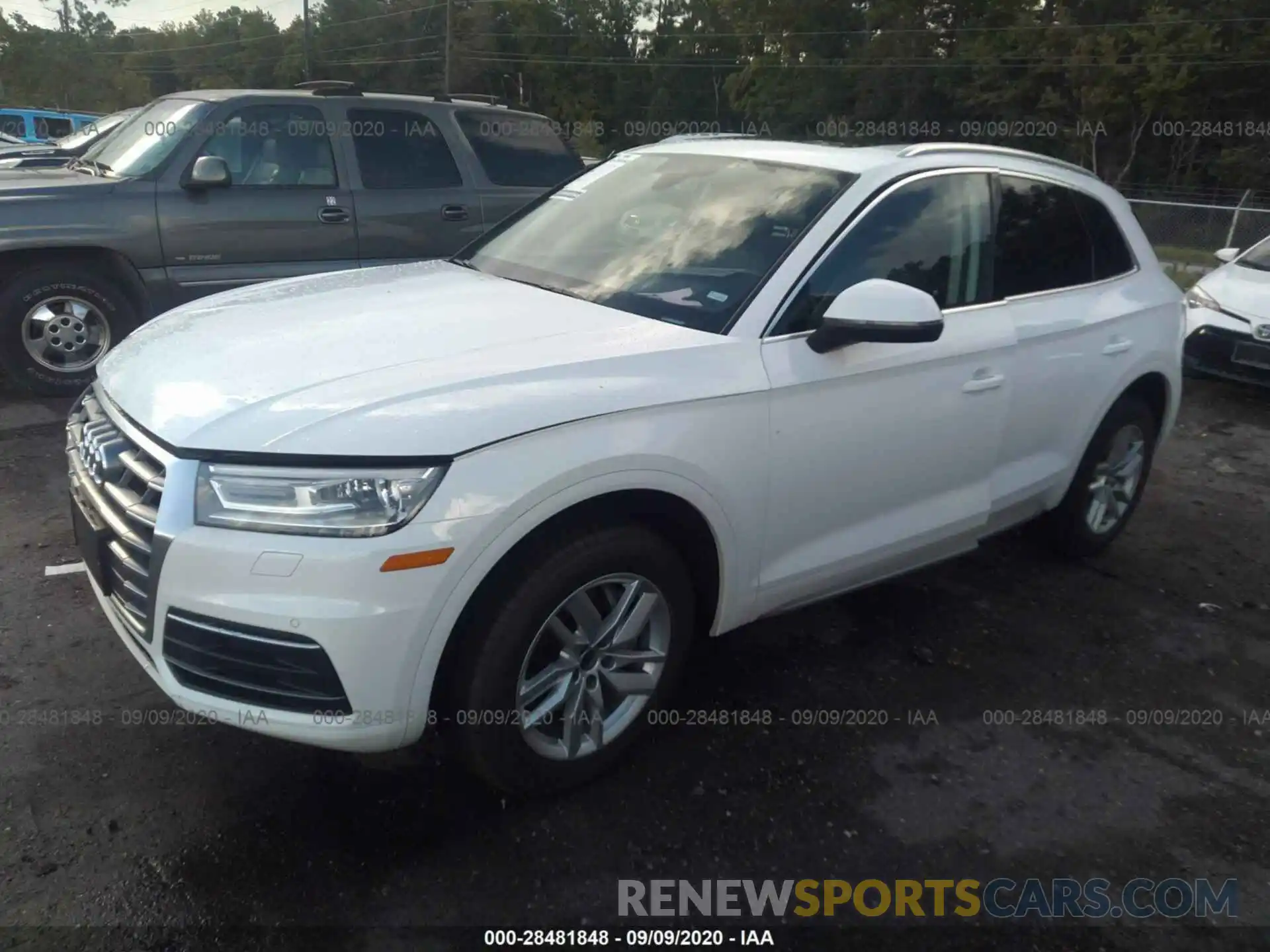 2 Photograph of a damaged car WA1ANAFY4L2021039 AUDI Q5 2020